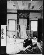 [Photograph of the interior of the Russell-Wynn home, Lilburn, Gwinnett County, Georgia, 1975]