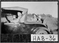 [Photograph of two couples in automobile, Cornelia, Habersham County, Georgia, between 1923 and 1928.]