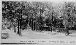 RESIDENCE OF DR. J. H DOWNEY-HOSPITAL IN DISTANCE-GAINESVIL[LE.]
