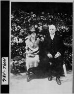 [Photograph of Hon. E.W. Butler and Mrs. E.B. Thompson, Brenau College, Gainesville, Georgia, 192-]