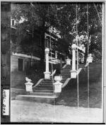 [Photograph of steps leading to the White Sulphur Springs Resort Hotel, Hall County, Georgia, 192-]