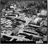 [Photograph of Gainesville taken from above, Gainesville, Hall County, Georgia, ca. 1951]