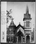 [Photograph of a St. Paul Methodist Church, Gainesville, Hall County, Georgia, ca. 1910]