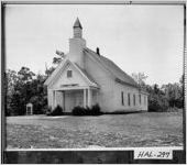 [Photograph of Hopewell Methodist Church, Hall County, Georgia, ca. 196-]