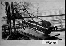 [Photograph of plow, Hancock County, Georgia, 1898]