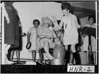 [Photograph of kitchen cuties performing in a band to raise money for Camp Fortson, Henry County, Georgia, ca. 1967-1969]