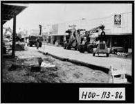 [Photograph of repaving of Carroll Street, Perry, Houston County, Georgia, 1975 Jan.]