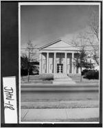 [Photograph of United Methodist Church, Wrightsville, Johnson County, Georgia, 1969 Dec. 25. ]