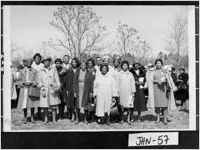 [Photograph of members of Dock Kemp PTA, Statesboro, Bulloch County, Georgia, ca. 1965-1966]