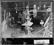 [Photograph of blacksmith shop, Millen, Jenkins County, Georgia, 1981]
