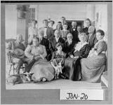 [Photograph of members of Hunt family, Jones County, Georgia, ca. 1900]