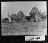[Photograph of workers on Jesse Middleton Hunt's farm, Jones County, Georgia, ca. 1910]