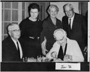 [Photograph of Walter B. Williams birthday celebration, Gray, Jones County, Georgia, ca. 1950]
