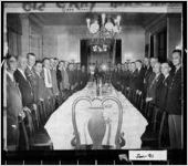 [Photograph of Kiwanis Club meeting, Gray, Jones County, Georgia, ca. 1940]