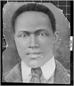 [Charcoal drawing of Davis Harris, James, Jones County, Georgia, 1924]