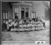 [Photograph of Bethsaida School students and teachers, Laurens County, Georgia, 1908]