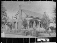[Photograph of George W. Carter family members at home, Dublin, Laurens County, Georgia, 1897]
