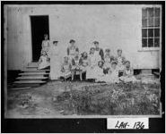 [Photograph of Poplar Springs Industrial School cooking class, Poplar Springs community, Haralson County, Georgia, ca. 1910]
