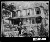 [Photograph of family at Charlton Hines House, Hinesville, Liberty County, Georgia, ca. 1880]