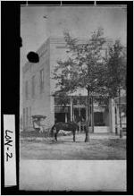 [Photograph of Hack's Drugstore, Ludowici, Long County, Georgia, 1905]