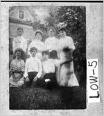 [Photograph of Pendleton family members, Lowndes County, Georgia, 1908]