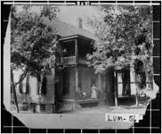 [Photograph of T. F. Christian home, Dahlonega, Lumpkin County, Georgia]