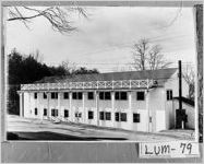 [Photograph of old wooden barracks, Lumpkin County, Georgia, ]