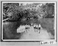 [Photograph of baptismal ceremony, Lumpkin County, Georgia, between 1940 and 1959]