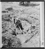 [Photograph of placer "digging," Lumpkin County, Georgia, ca. 1912]