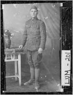 [Photograph of man in military uniform, Lumpkin County, Georgia]
