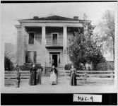 [Photograph of Hicks family members at home, Macon County, Georgia, ca. 1890]