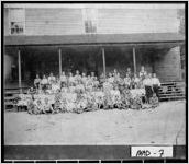 [Photograph of Bond Academy, Bond Community, Madison County, Georgia, ca. 1905]