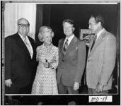 [Photograph of group with Governor Jimmy Carter, Atlanta, Fulton County, Georgia, 1971-1975]