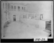 [Photograph of interior of First National Bank, Thomson, McDuffie County, Georgia, 193-]