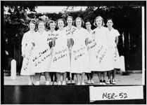 Plasterida, Dr. Josephine Buchanan, Gladys Barron, Mildred Femling, Dot Wright, Jennie Doak, Alice Forbush, Doris Nelson, Collins