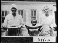 [Photograph of group with watermelon, Baconton, Mitchell County, Georgia, ca. 1900]