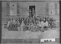 [Photograph of students, Smarr, Monroe County, Georgia, ca. 1896]