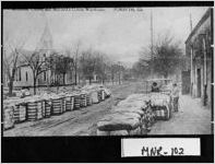 Methodist Church and Maynard's Cotton Warehouse FORSYTH, Ga.