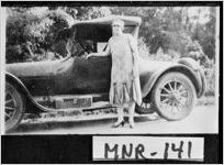 [Photograph of early automobile, Monroe County, Georgia, 1919]