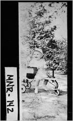 [Photograph of stroller, High Falls, Monroe County, Georgia, 1942]
