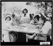 [Photograph of quilting, Forsyth, Monroe County, Georgia, 1973 May 6]