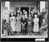 [Photograph of United Daughters of the Confederacy meeting, Forsyth-Cabaniss, Monroe County, Georgia, 1950]