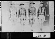 [Photograph of group of World War I soldiers, Monroe County, Georgia, 1918]
