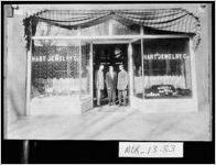 [Photograph of jewelry company, Madison, Morgan County, Georgia, ca. 1915]