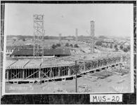 [Photograph of construction, Fort Benning, Muscogee (Chattahoochee) County, Georgia, 1933 May 31]