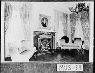 [Photograph of James A. Rankin home south parlor, Columbus, Muscogee County, Georgia, 1972]