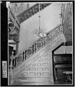 [Photograph of Bullard-Hart home staircase, Columbus, Muscogee County, Georgia, 1975]