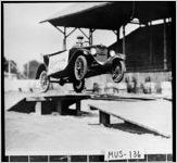 [Photograph of car stunt, Columbus, Muscogee County, Georgia, 1921 or 1922 Oct.]