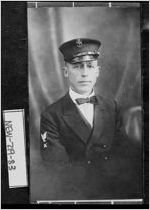 [Photograph of Paul Jones Roguemore, France, 1917]
