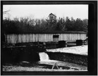 [Print from color slide of Watson Shoals Bridge, Oglethorpe County, Georgia, ca. 1975]